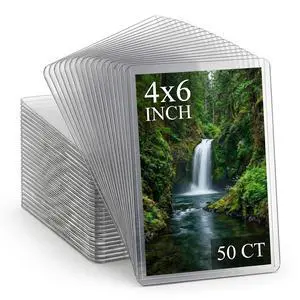 50ct 4x6 Toploaders - Ultra Durable Card Protectors for Postcard, Photos & Collectibles, Crystal Clear, Archival-Safe, Fits 4x6 Inch Sheet 50ct 4x6 Toploaders - Ultra Durable Card Protectors for Postcard, Photos & Collectibles, Crystal Clear, Archival-Safe, Fits 4x6 Inch Sheet