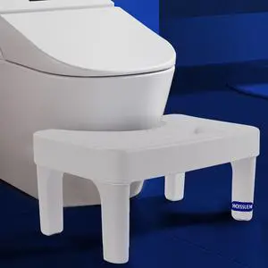 6.8 Inch Toilet Stool for Bathroom,Hoissuem Non-Slip Potty Stool for Pooping,Hoissuem Toilet Step Stool for Adults/Seniors/Kids 6.8 Inch Toilet Stool for Bathroom,Hoissuem Non-Slip Potty Stool for Pooping,Hoissuem Toilet Step Stool for Adults/Seniors/Kids