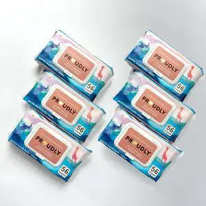 Gentle Touch Baby Wipes, Unscented & Hypoallergenic Wipes for Sensitive Skin, 98% Water, Shea Butter and Aloe Vera, 6 Flip-Top Packs (336 Wipes Total) Gentle Touch Baby Wipes, Unscented & Hypoallergenic Wipes for Sensitive Skin, 98% Water, Shea Butter and Aloe Vera, 6 Flip-Top Packs (336 Wipes Total)