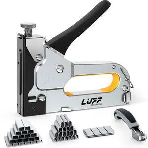 Staple Gun - LUFF 3 in 1 Heavy Duty Stapler Gun with Staple Remover and 3000 Staples for Upholstery, Manual Brad Nailer Power Adjustment Stapler Gun for Wood, Decoration, Crafts DIY Staple Gun - LUFF 3 in 1 Heavy Duty Stapler Gun with Staple Remover and 3000 Staples for Upholstery, Manual Brad Nailer Power Adjustment Stapler Gun for Wood, Decoration, Crafts DIY