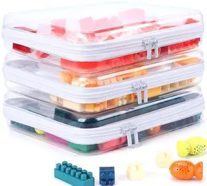 3 Pack Clear Hard Shell Zipper Case, Clear Zipper Pouches Waterproof Makeup Organizer & Travel Toiletry Bag, Diaper Bag Organizer Pouches, Plastic Pouch for Office Home Storage, Large Size 3 Pack Clear Hard Shell Zipper Case, Clear Zipper Pouches Waterproof Makeup Organizer & Travel Toiletry Bag, Diaper Bag Organizer Pouches, Plastic Pouch for Office Home Storage, Large Size