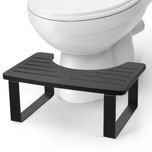 Bamboo Toilet Stool,Potty for Pooping,Portable Squatting Pan with Dual Anti Slip Design,Bathroom Stools,Poop Stool for Bathroom,Toilet Step,Toilet Stools for Pooping,Bamboo Articles(Black) Bamboo Toilet Stool,Potty for Pooping,Portable Squatting Pan with Dual Anti Slip Design,Bathroom Stools,Poop Stool for Bathroom,Toilet Step,Toilet Stools for Pooping,Bamboo Articles(Black)