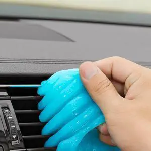 3 bags Reusable Car Cleaning Gel Slime Putty - Strong Adhesive Dust Cleaner for Auto Vents, Interior, Keyboards & Electronics 3 bags Reusable Car Cleaning Gel Slime Putty - Strong Adhesive Dust Cleaner for Auto Vents, Interior, Keyboards & Electronics