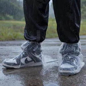 Shoe Covers Disposable 10 Pairs Waterproof Booties for Shoes Covers Plastic Booties Covers for Rain Non-Slip Indoor Outdoor Shoe Covers for Man Women Shoe Covers Disposable 10 Pairs Waterproof Booties for Shoes Covers Plastic Booties Covers for Rain Non-Slip Indoor Outdoor Shoe Covers for Man Women