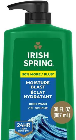 Mens Body Wash, Moisture Blast Body Wash for Men, Feel Fresh All Day, 30 Oz Pump Bottle Mens Body Wash, Moisture Blast Body Wash for Men, Feel Fresh All Day, 30 Oz Pump Bottle