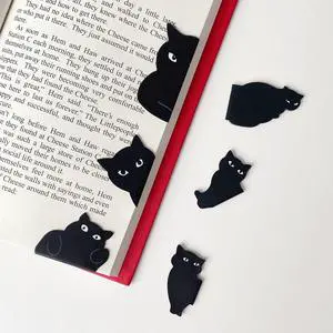 Magnetic Bookmarks - 6 Pieces Assorted Cute Book Markers Clip Set for Women Teachers Students Book Lovers Reading, for School Office Home Supplies, Kawaii Cat Magnet Page Markers Magnetic Bookmarks - 6 Pieces Assorted Cute Book Markers Clip Set for Women Teachers Students Book Lovers Reading, for School Office Home Supplies, Kawaii Cat Magnet Page Markers