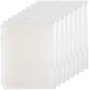 3 Holes Clear PVC Zipper Binder Pocket Insert Pages Letter Size, 8 1/2" x 11 Loose Leaf Binder Filing Storage Bags 8 Packs 3 Holes Clear PVC Zipper Binder Pocket Insert Pages Letter Size, 8 1/2" x 11 Loose Leaf Binder Filing Storage Bags 8 Packs
