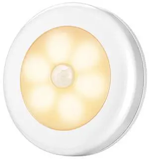 Motion Sensor Night Light, Portable LED Light, Cordless Lamp, Battery Operated Wall Sconces for Corridor, Stairs, Wardrobe, Cabinet, Bedroom, Washroom, Backyard, Garages (Warm White) Motion Sensor Night Light, Portable LED Light, Cordless Lamp, Battery Operated Wall Sconces for Corridor, Stairs, Wardrobe, Cabinet, Bedroom, Washroom, Backyard, Garages (Warm White)