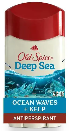 Dry Feel Antiperspirant Deodorant for Men, 24/7 Long Lasting Freshness, 24/7 Sweat & Odor Protection, Gentle on Skin with Skin Conditioners, Deep Sea with Ocean Elements Scent, 2.6 oz Dry Feel Antiperspirant Deodorant for Men, 24/7 Long Lasting Freshness, 24/7 Sweat & Odor Protection, Gentle on Skin with Skin Conditioners, Deep Sea with Ocean Elements Scent, 2.6 oz