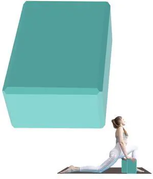 Yoga Block - Unsupported Latex Eva foam - Soft non slip surface with bevel for yoga, pilates, meditation - Yoga accessories for stability, balance and deep stretching(1 pack Fruit Blue) Yoga Block - Unsupported Latex Eva foam - Soft non slip surface with bevel for yoga, pilates, meditation - Yoga accessories for stability, balance and deep stretching(1 pack Fruit Blue)