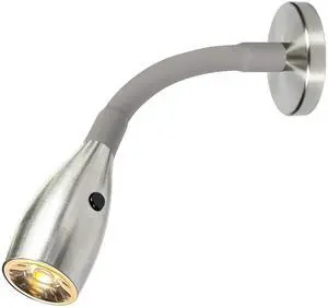 RV 12V Flexible Gooseneck Reading Light with On-Off Switch Map Red Night Light Mode Install Wall Sconce for 10V-30V System on Caravan Motorhome Trailer Camper Van RV 12V Flexible Gooseneck Reading Light with On-Off Switch Map Red Night Light Mode Install Wall Sconce for 10V-30V System on Caravan Motorhome Trailer Camper Van