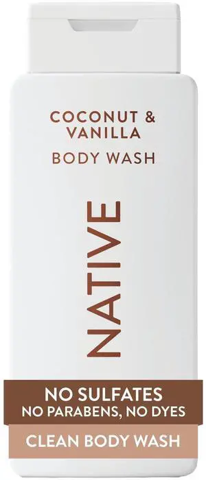 Clean Body Wash, Gentle & pH-balanced for Sensitive Skin, 24-Hr Freshness for Women & Men, Vegan & Cruelty-Free, Free of Sulfates, Parabens & Phthalates, Coconut & Vanilla, 18fl oz Clean Body Wash, Gentle & pH-balanced for Sensitive Skin, 24-Hr Freshness for Women & Men, Vegan & Cruelty-Free, Free of Sulfates, Parabens & Phthalates, Coconut & Vanilla, 18fl oz