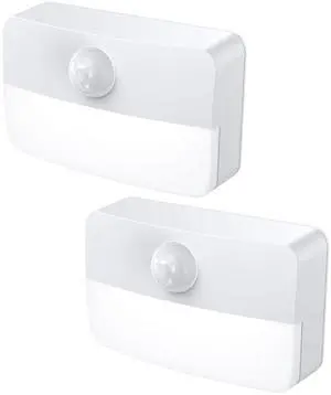 2 PACK Motion Sensor Night Light, Stick-On Motion Sensor Lights Indoor, Battery Powered Under Cabinet Kitchen Lights with Adhesive Pads, Auto/On/Off for Cupboard Wardrobe Stair Kitchen 2 PACK Motion Sensor Night Light, Stick-On Motion Sensor Lights Indoor, Battery Powered Under Cabinet Kitchen Lights with Adhesive Pads, Auto/On/Off for Cupboard Wardrobe Stair Kitchen
