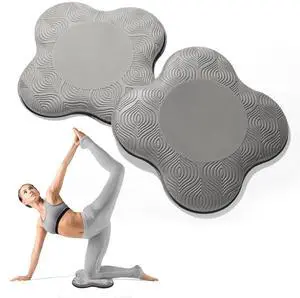 Yoga Knee Pads (Set of 2) super thick knee pads, suitable for - fitness - meditation - kneeling - balance - pilates -knee- elbows - wrists - head - men and women support foam pad (grey) Yoga Knee Pads (Set of 2) super thick knee pads, suitable for - fitness - meditation - kneeling - balance - pilates -knee- elbows - wrists - head - men and women support foam pad (grey)