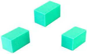 Hand Therapy Blocks - Green (Firm), Pack of 3 - Grip Strengthening Foam Hand Exercise Tools for Physical Therapy, Arthritis, Carpal Tunnel, Stress Relief, Anxiety Hand Therapy Blocks - Green (Firm), Pack of 3 - Grip Strengthening Foam Hand Exercise Tools for Physical Therapy, Arthritis, Carpal Tunnel, Stress Relief, Anxiety