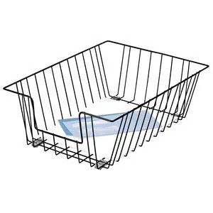 Workstation Legal Size Desk Tray Organizer, Wire, Black (65112) Workstation Legal Size Desk Tray Organizer, Wire, Black (65112)