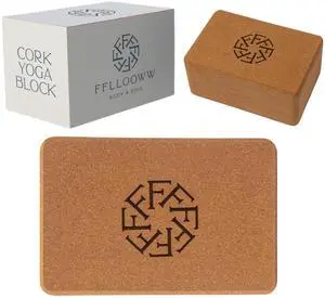Yoga Block Non-Slip, High-Density Support for Yoga, Pilates, Stretching, Home Workouts & Balance Training Yoga Block Non-Slip, High-Density Support for Yoga, Pilates, Stretching, Home Workouts & Balance Training