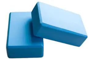 Yoga Block High Density EVA Foam Blocks 2 Packs 9"x6"x3" Each, Supportive, Lightweight with Beveled Edges for Yoga, Pilates, and Meditation (Blue, 2 packs) Yoga Block High Density EVA Foam Blocks 2 Packs 9"x6"x3" Each, Supportive, Lightweight with Beveled Edges for Yoga, Pilates, and Meditation (Blue, 2 packs)