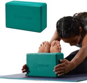 Yoga Block, EVA Foam for Balance & Stretch (Lush Teal) Yoga Block, EVA Foam for Balance & Stretch (Lush Teal)