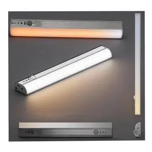 Under Cabinet Lights 2 Pack, Rechargeable Motion Sensor LED 10.1in Under Cabinet Lights 2 Pack, Rechargeable Motion Sensor LED 10.1in