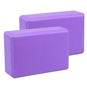 Yoga Blocks 2pcs Gym Bricks High Density EVA Foam Yoga Blocks 2pcs Gym Bricks High Density EVA Foam