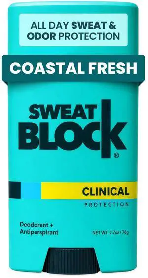 Deodorant Antiperspirant for Women & Men | All-Day High Degree Sweat & Odor Protection | Non Irritating Smooth Glide | Coastal Fresh Scent (1 Pack) Deodorant Antiperspirant for Women & Men | All-Day High Degree Sweat & Odor Protection | Non Irritating Smooth Glide | Coastal Fresh Scent (1 Pack)