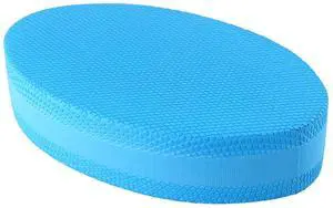 Stability Trainer Pad - Blue Foam Balance Exercise Cushion for Yoga, Pilates and Fitness - Improves Balance & Ankle Strength Stability Trainer Pad - Blue Foam Balance Exercise Cushion for Yoga, Pilates and Fitness - Improves Balance & Ankle Strength