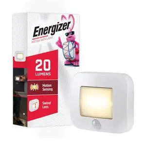 Motion-Activated LED Path Light, Wireless, 20 Lumens, Battery Powered, White, Ideal for Hallway, Entryway, Stairs, Pathway, Night Light, 38183 Motion-Activated LED Path Light, Wireless, 20 Lumens, Battery Powered, White, Ideal for Hallway, Entryway, Stairs, Pathway, Night Light, 38183