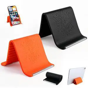 Silicone Phone Stand with Aluminum, Flexible Foldable Phone Holder,Bendable Adjustable Anti-Slip Desktop Stand for Phone Tablet Laptop, Portable Rollable Multi-Angle Stand for Home Office (2 PCS) Silicone Phone Stand with Aluminum, Flexible Foldable Phone Holder,Bendable Adjustable Anti-Slip Desktop Stand for Phone Tablet Laptop, Portable Rollable Multi-Angle Stand for Home Office (2 PCS)