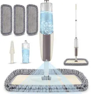 Spray Wet Mops for Hardwood Floor Cleaning - MEXERRIS Microfiber Dust Mop with Spray 3X Reusable Washable Pads - Hard Wood Floor Mops Commercial Home Mop for Laminate Wood Tiles Hardwood Vinyl Spray Wet Mops for Hardwood Floor Cleaning - MEXERRIS Microfiber Dust Mop with Spray 3X Reusable Washable Pads - Hard Wood Floor Mops Commercial Home Mop for Laminate Wood Tiles Hardwood Vinyl