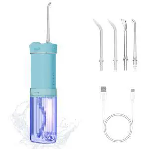 Portable Eco-Friendly Water Flosser 225ML Long-Lasting Endurance Travel Oral Irrigator for Gum Care/Implants/Braces (Green) Portable Eco-Friendly Water Flosser 225ML Long-Lasting Endurance Travel Oral Irrigator for Gum Care/Implants/Braces (Green)