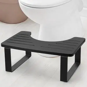 Bathroom Stool,Bamboo Toilet for Bathroom,Toilet Stools,Potty for Pooping,Poop Stool,Toilet Step Toddler,Portable Squatting Pan with Dual Anti Slip Design,Stain,Scratch,CrackProof(Black) Bathroom Stool,Bamboo Toilet for Bathroom,Toilet Stools,Potty for Pooping,Poop Stool,Toilet Step Toddler,Portable Squatting Pan with Dual Anti Slip Design,Stain,Scratch,CrackProof(Black)