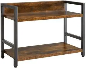 2-Tier Spice Rack,Kitchen Countertop Organizer,Brown TLJ002H 2-Tier Spice Rack,Kitchen Countertop Organizer,Brown TLJ002H
