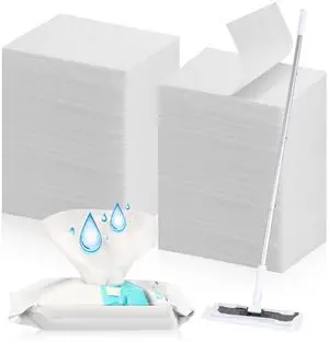Wet Mop Pads Refills for Floor Cleaning Sweeper Wet Refills Disposable moist Mopping Cloth Wipes for Wood Hardwood Tile(160 Pcs) Wet Mop Pads Refills for Floor Cleaning Sweeper Wet Refills Disposable moist Mopping Cloth Wipes for Wood Hardwood Tile(160 Pcs)