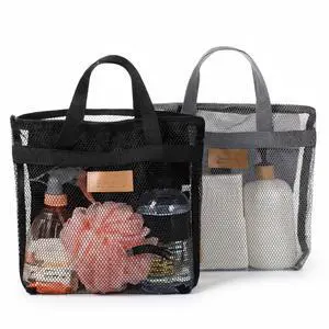 2Pcs Mesh Shower Caddy Bag, Portable Gym Shower Bag Quick-Dry Caddy Bath Organizer with Zipper Showers Caddies Household Showers Bags for College Dorm Gym Yoga Swimming Pool Travel 2Pcs Mesh Shower Caddy Bag, Portable Gym Shower Bag Quick-Dry Caddy Bath Organizer with Zipper Showers Caddies Household Showers Bags for College Dorm Gym Yoga Swimming Pool Travel