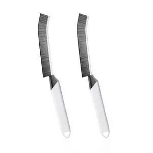 Household Thin Cleaning Brushes,2pcs Hard Bristle Grout Scrub Brush Tool for Cleaning Tight Spaces in Home Kitchen Bathroom Household Thin Cleaning Brushes,2pcs Hard Bristle Grout Scrub Brush Tool for Cleaning Tight Spaces in Home Kitchen Bathroom