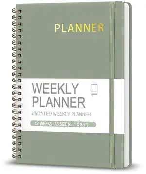 Weekly Planner, Weekly To Do List Notebook, A5 Daily Planner Weekly Planner, Weekly To Do List Notebook, A5 Daily Planner