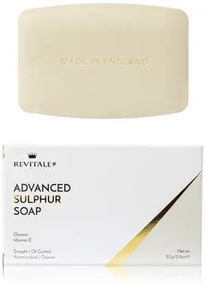 Advanced Sulphur Soap Cleansing Bar for Blemish-Prone, Rough and Uneven Skin Advanced Sulphur Soap Cleansing Bar for Blemish-Prone, Rough and Uneven Skin