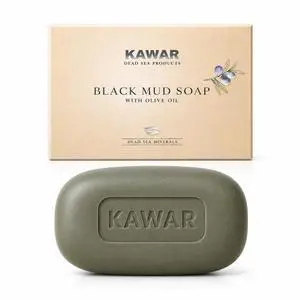 Premium Dead Sea Black Mud Soap with Shea Butter, Face & Body, 1-Pack Premium Dead Sea Black Mud Soap with Shea Butter, Face & Body, 1-Pack