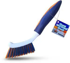 Brush Crevice Cleaning Brush with Stiff Nylon Bristles Heavy-Duty Grout and Tile Cleaner Brush Scrubbing Brush for Corners, Bathroom, Kitchen, Crevice Gaps Brush Crevice Cleaning Brush with Stiff Nylon Bristles Heavy-Duty Grout and Tile Cleaner Brush Scrubbing Brush for Corners, Bathroom, Kitchen, Crevice Gaps