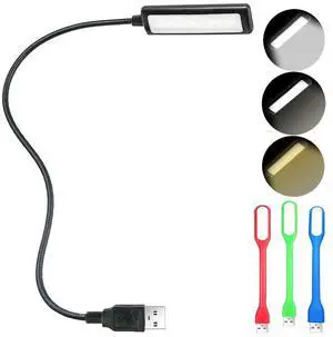 USB Reading Light, Laptop Keyboard Light for Computer Adjustable Gooseneck, 3 Color x 3 Brightness USB Lamp/1pc + 3pcs Mini LED (1 + 3) USB Reading Light, Laptop Keyboard Light for Computer Adjustable Gooseneck, 3 Color x 3 Brightness USB Lamp/1pc + 3pcs Mini LED (1 + 3)