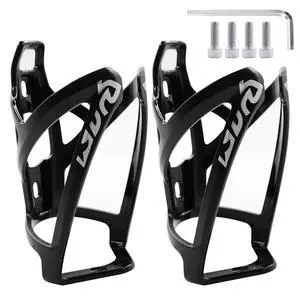 2-Pack Bike Water Bottle Cage Bicycle Water Bottle Holder Lightweight & Strong Bicyle Mount for Road & Mountain Bikes with Screws Spanner 2-Pack Bike Water Bottle Cage Bicycle Water Bottle Holder Lightweight & Strong Bicyle Mount for Road & Mountain Bikes with Screws Spanner