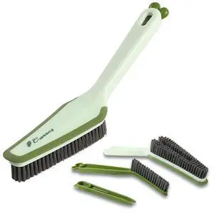 3-in-1 Detail Cleaning Brush, Crevice Grout Brush, Green 3-in-1 Detail Cleaning Brush, Crevice Grout Brush, Green