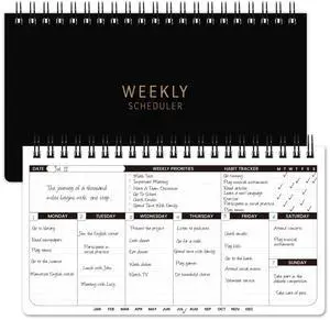 Weekly Planner 2026-2027 - Spiral Bound, 11.2'' x 6.3'', 55 Weeks Weekly Planner 2026-2027 - Spiral Bound, 11.2'' x 6.3'', 55 Weeks