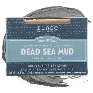Dead Sea Mud Soap Spearmint Lavender 4.5 oz Dead Sea Mud Soap Spearmint Lavender 4.5 oz