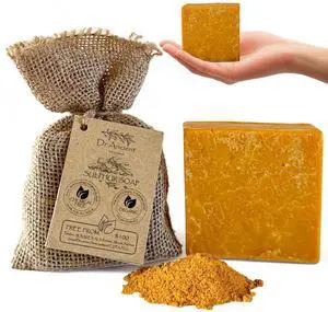 Sulfur Soap for Acne-Prone Skin & Dark Spots Sulphur Soap Bar for Oily Skin, Helps Reduce the Appearance of Breakouts & Hyperpigmentation, Deep Cleansing for Clearer, Balanced Skin 5 oz Sulfur Soap for Acne-Prone Skin & Dark Spots Sulphur Soap Bar for Oily Skin, Helps Reduce the Appearance of Breakouts & Hyperpigmentation, Deep Cleansing for Clearer, Balanced Skin 5 oz