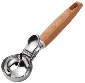 304 Stainless Steel Ice Cream Scoop, Creative Multifunctional Elastic Ball Scoop, Ice Cream and Fruit Ball Digger. 304 Stainless Steel Ice Cream Scoop, Creative Multifunctional Elastic Ball Scoop, Ice Cream and Fruit Ball Digger.