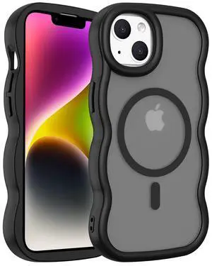Wave Magnetic Case for iPhone 14 6.1 Inch - Black Wave Magnetic Case for iPhone 14 6.1 Inch - Black