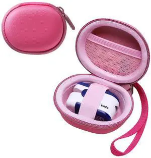 Pink Pulse Oximeter Case for Zacurate, Innovo, Vibeat, iHealth, Santamedical, Children Fingertip Pulse Oximeter Blood Oxygen Saturation Monitor (Case Only) Pink Pulse Oximeter Case for Zacurate, Innovo, Vibeat, iHealth, Santamedical, Children Fingertip Pulse Oximeter Blood Oxygen Saturation Monitor (Case Only)