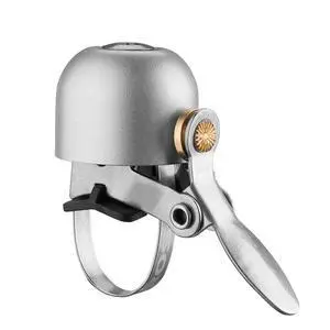 Bike Bell Loud Classic for 0.83-1.4" Handlebar (Silver White) Bike Bell Loud Classic for 0.83-1.4" Handlebar (Silver White)